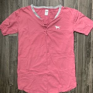 Victoria’s Secret PINK  I LIKE YOU A LATTE T-shirt night dress